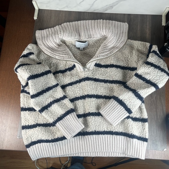 La Ligne Pullover Sweater M Sherpa - Picture 5 of 8